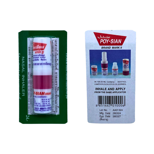 Inhalateur nasal à la menthe Poy-Sian Mark II - 2ml