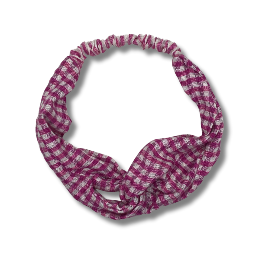 Bandeau de tête élastique krama