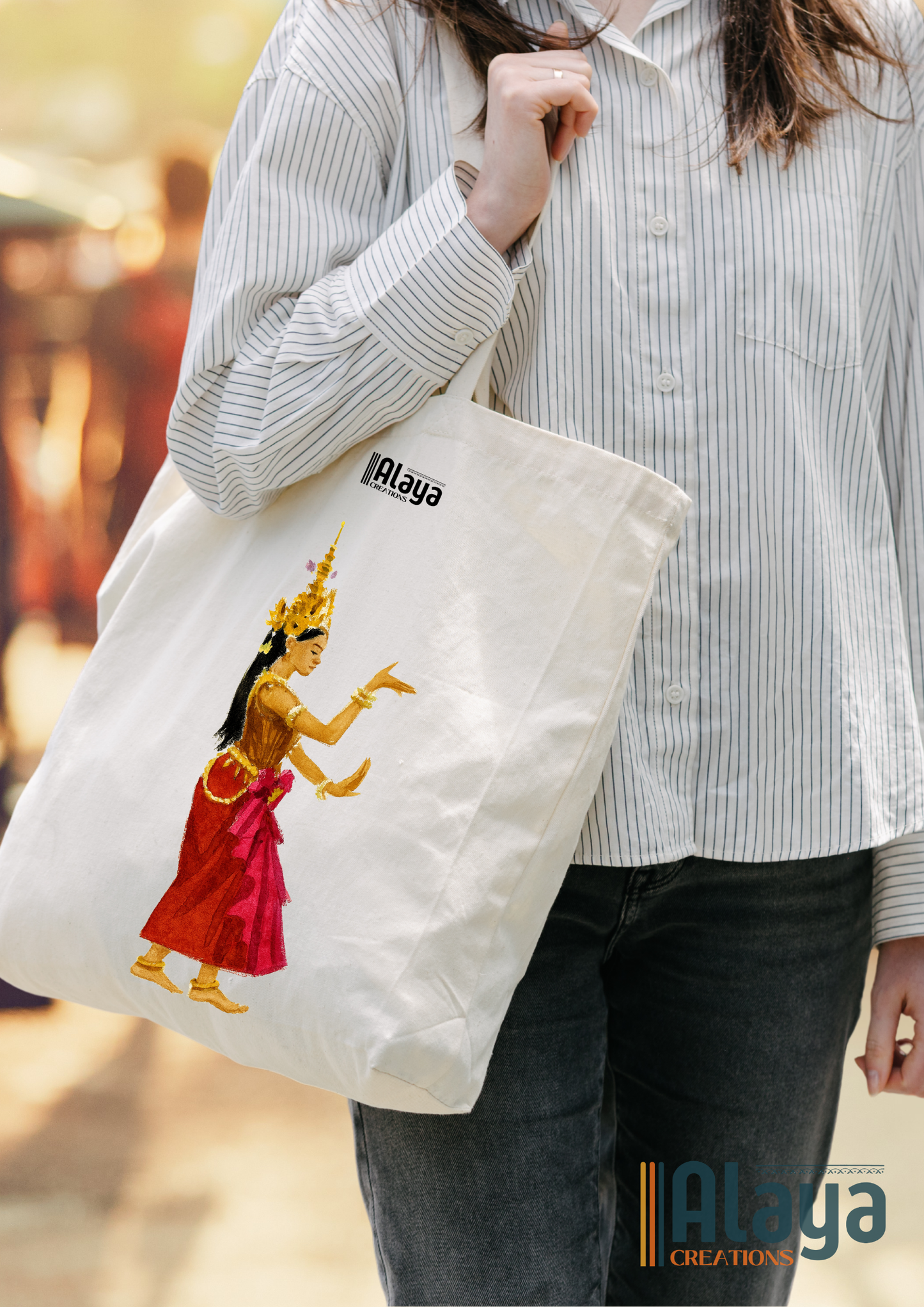 Tote Bag Apsara Rouge