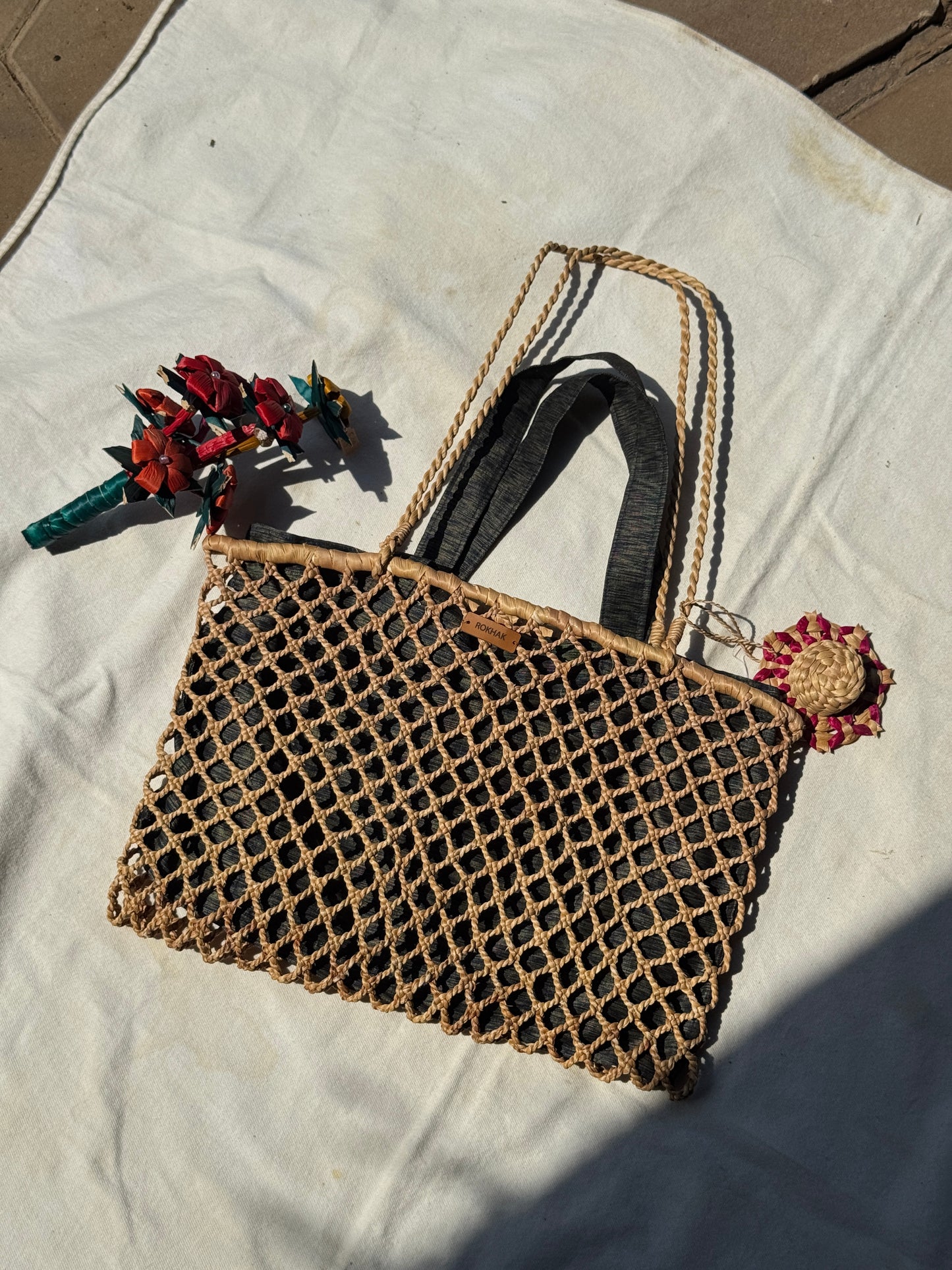 Sac Samnah Thom en tissu par Rokhak