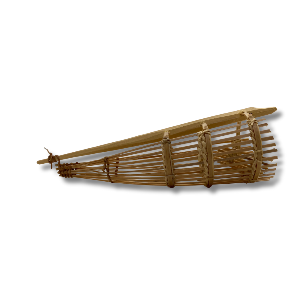 Mini piège à poisson traditionnel du Cambodge