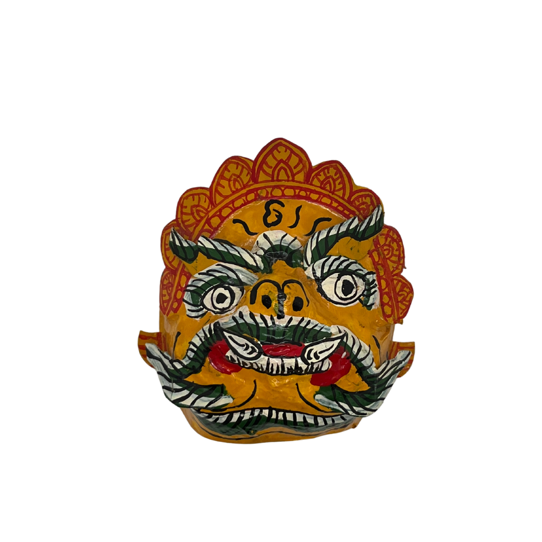 Petit masque Yeak Cambodgien en papier mâché