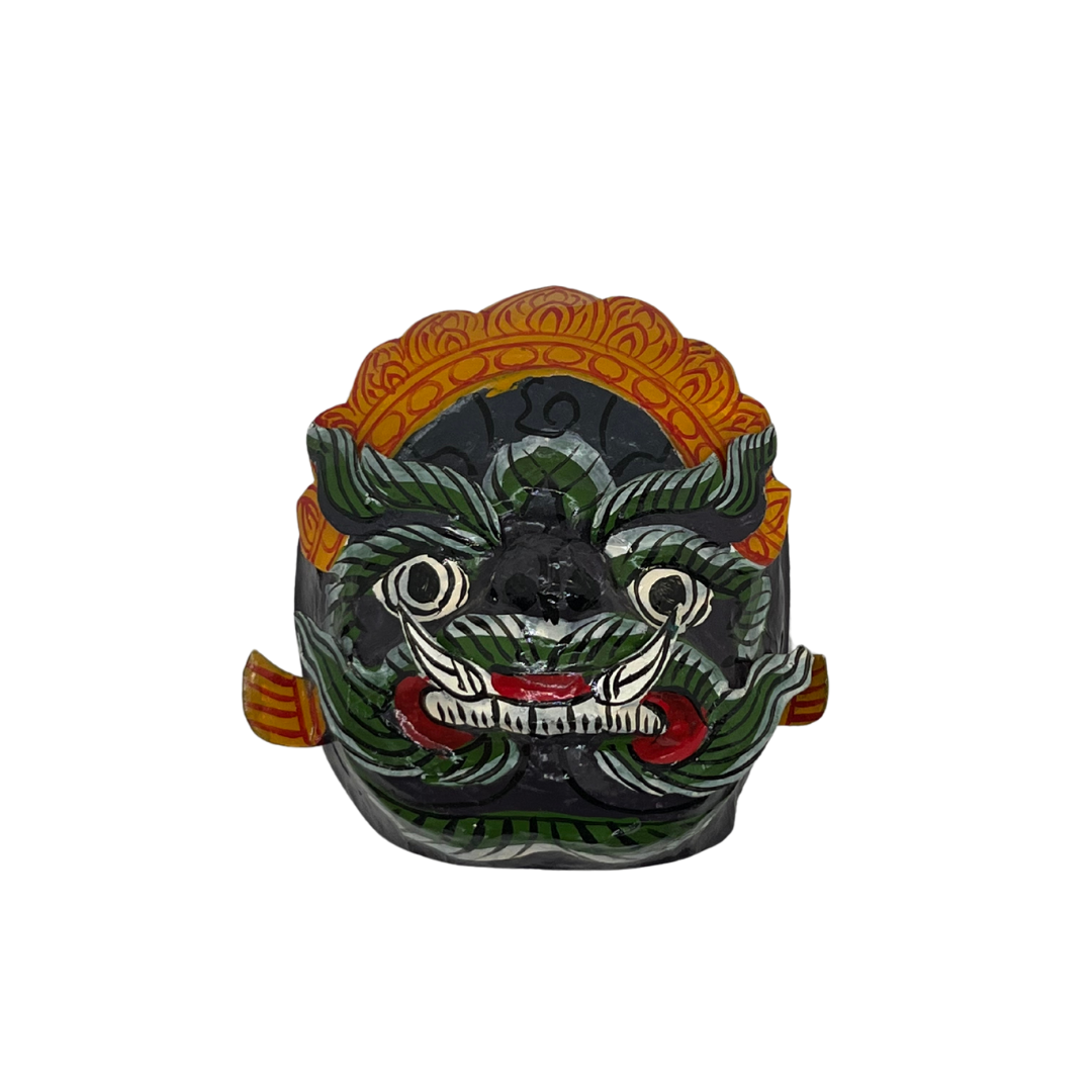 Petit masque Yeak Cambodgien en papier mâché