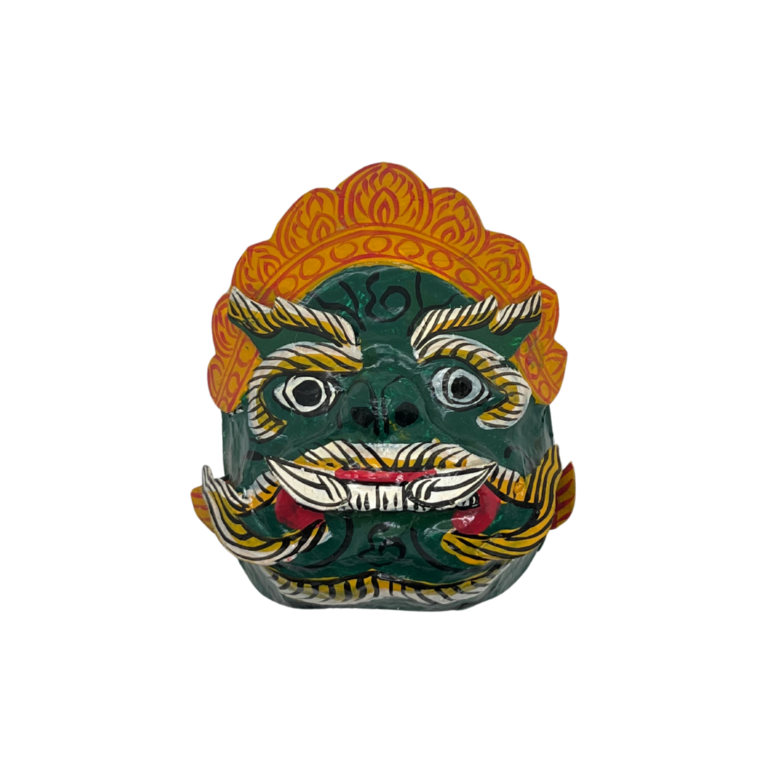 Petit masque Yeak Cambodgien en papier mâché