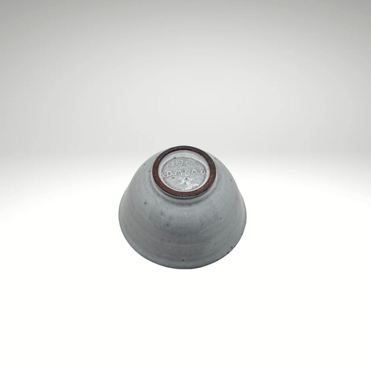 Tasse "Channy", en céramique du Cambodge fait à la main - blanc