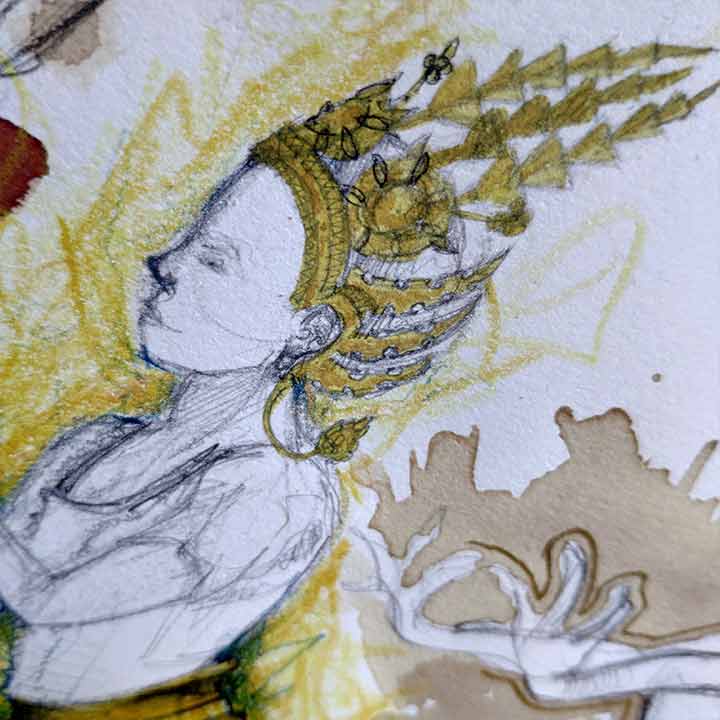 Danseuses - Asie en dessin (éd. limitée, Version petit format - 2022), Travel Roll de Raphaël Seyfried