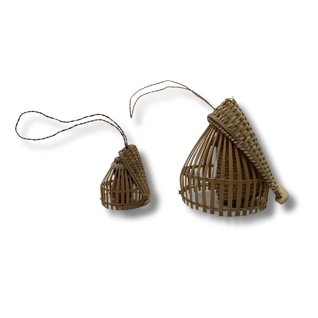 Set de piège à poisson traditionnel du Cambodge