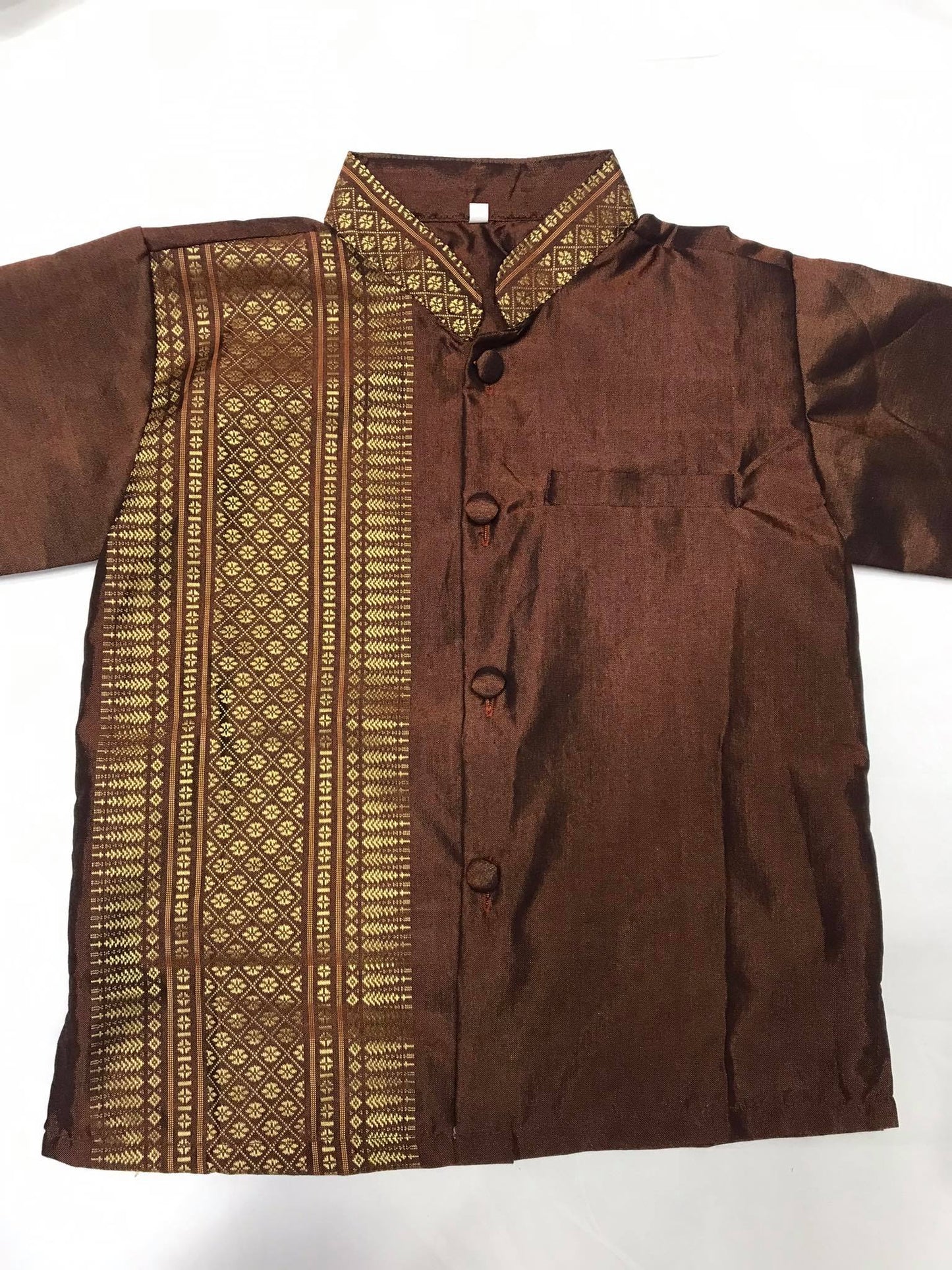 Chemise traditionnelle Khmer pour enfant