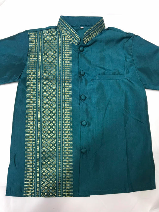 Chemise traditionnelle Khmer pour enfant