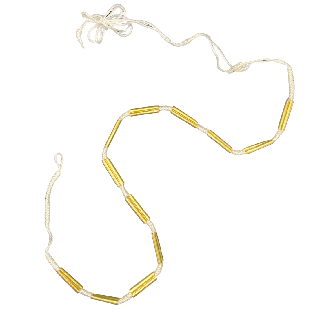 Collier de taille traditionnel Khmer avec Mantra doré