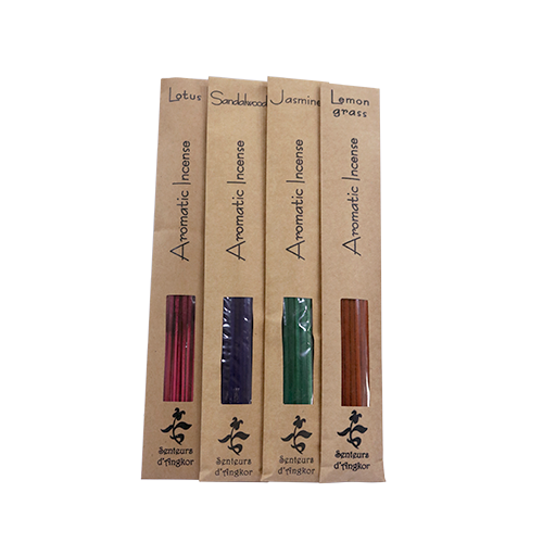 Bâton d'encens senteur Citronnelle en sachet ( 25 bâtons ) par Senteurs D'Angkor