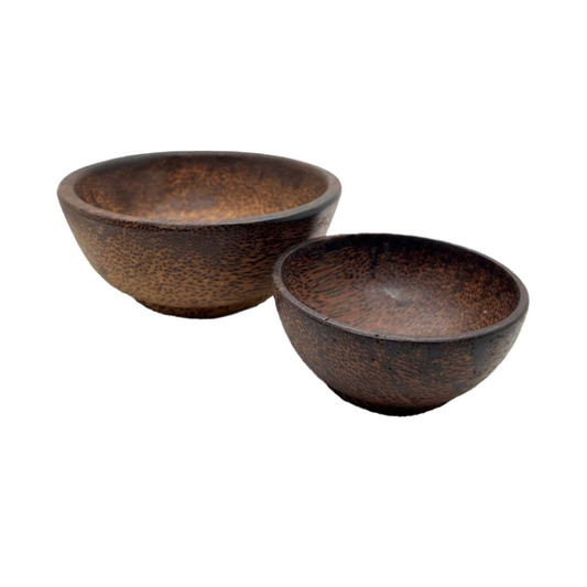 Bols en bois de palmier du Cambodge