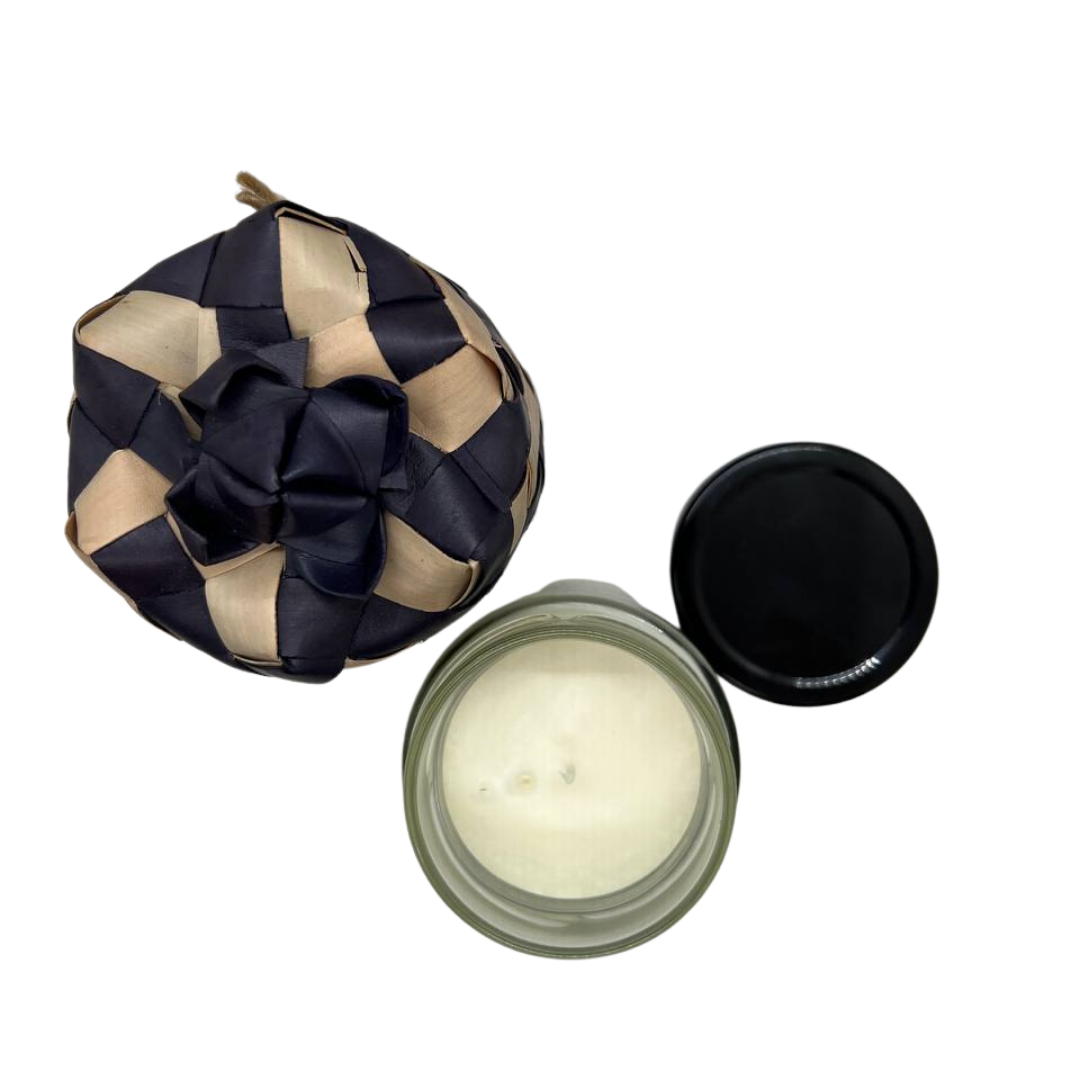 Bougie parfumée senteur jasmin & champagne rose par Hattha Neary 230g
