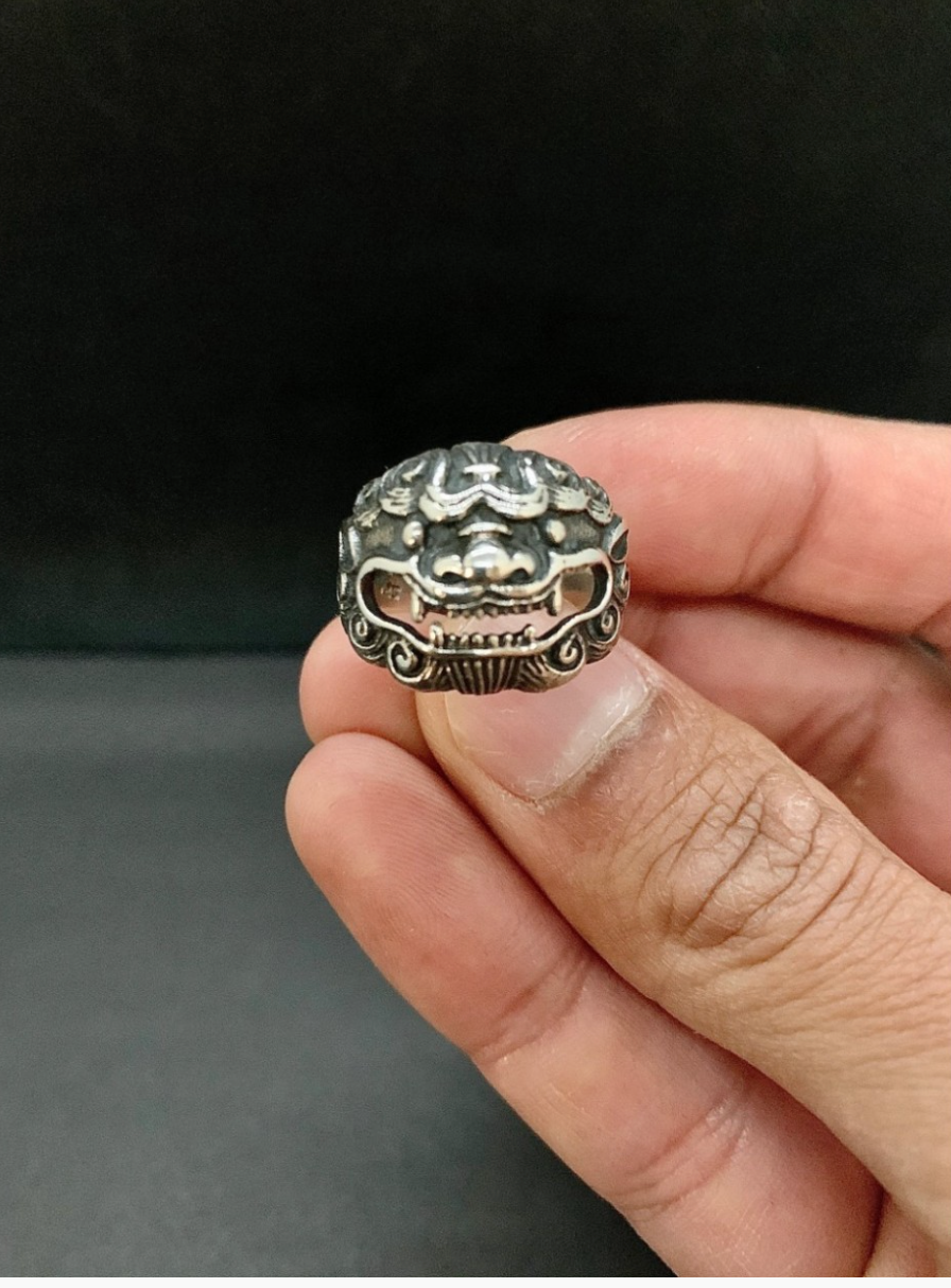 Bague Qilin Argent 925/1000
