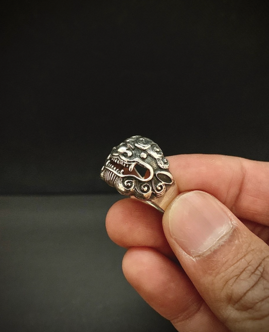 Bague Qilin Argent 925/1000