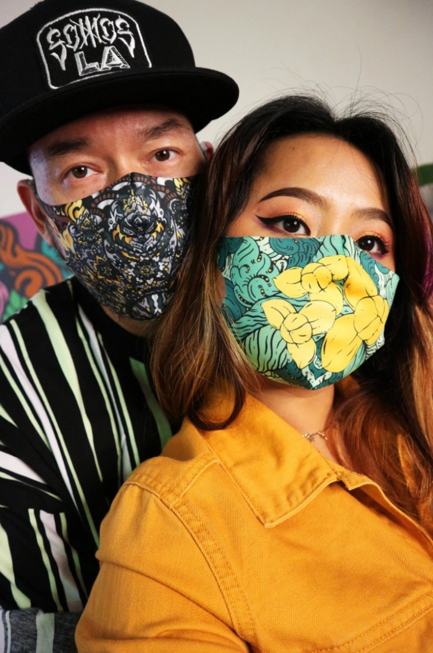 Masques par Lisa Mam x Peap Tarr en édition limitée
