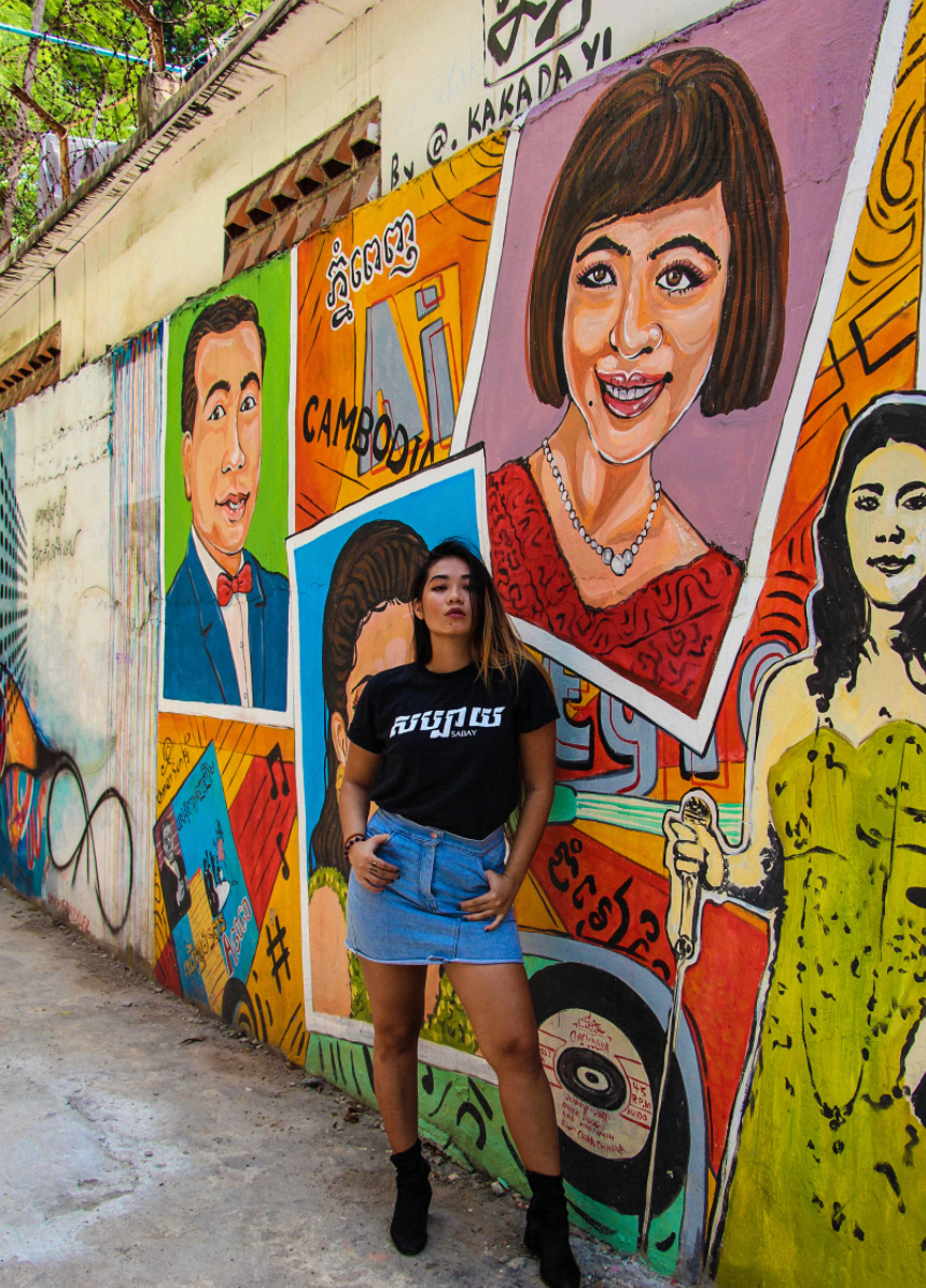 T-shirt Sabay Black par Sabay Creation