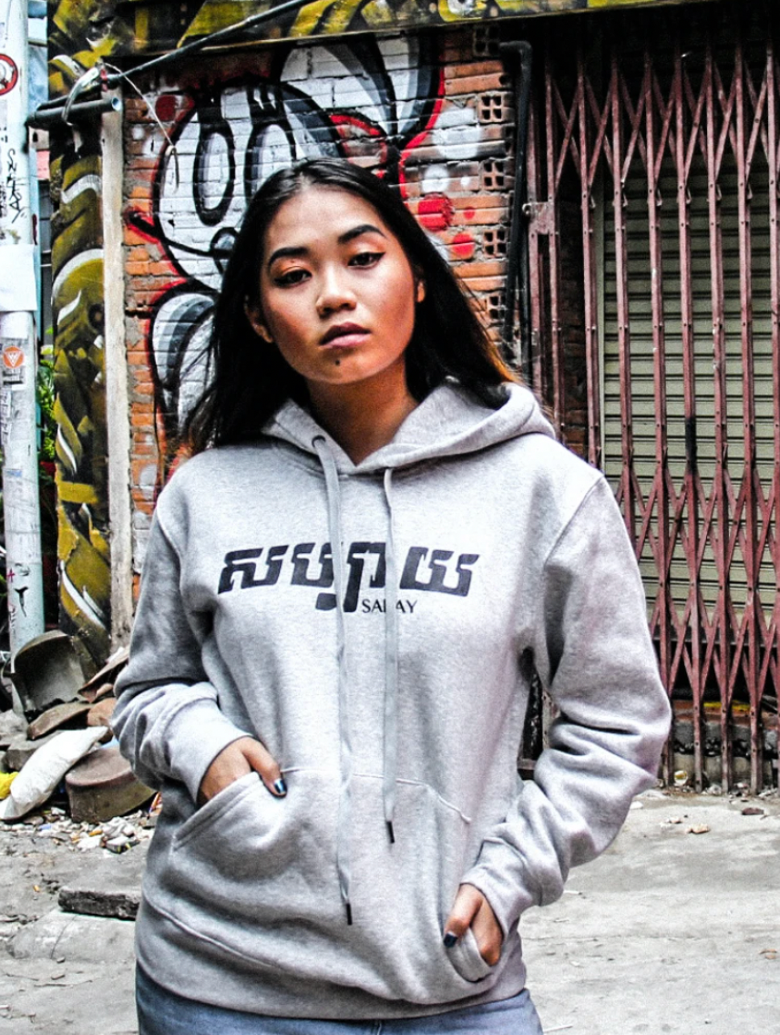 Hoodie Sabay Grey par Sabay Creation