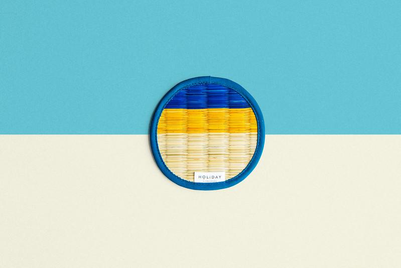 Dessous de verre tricolore Holiday by Salasusu