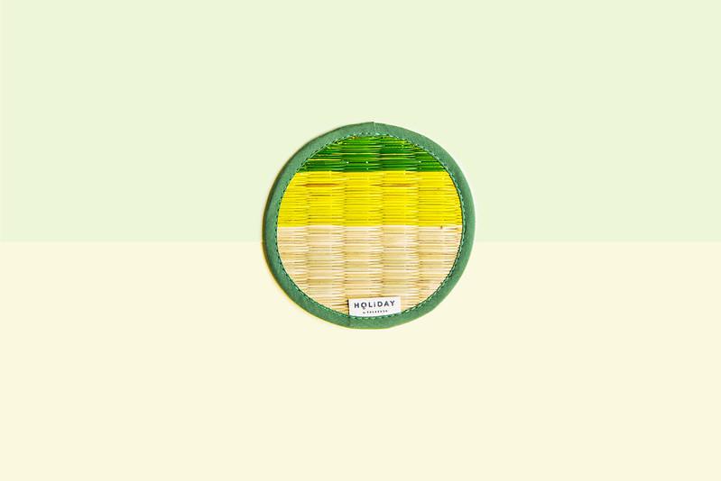 Dessous de verre tricolore Holiday by Salasusu