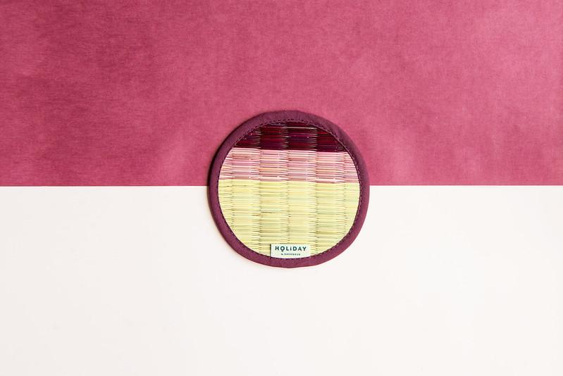 Dessous de verre tricolore Holiday by Salasusu
