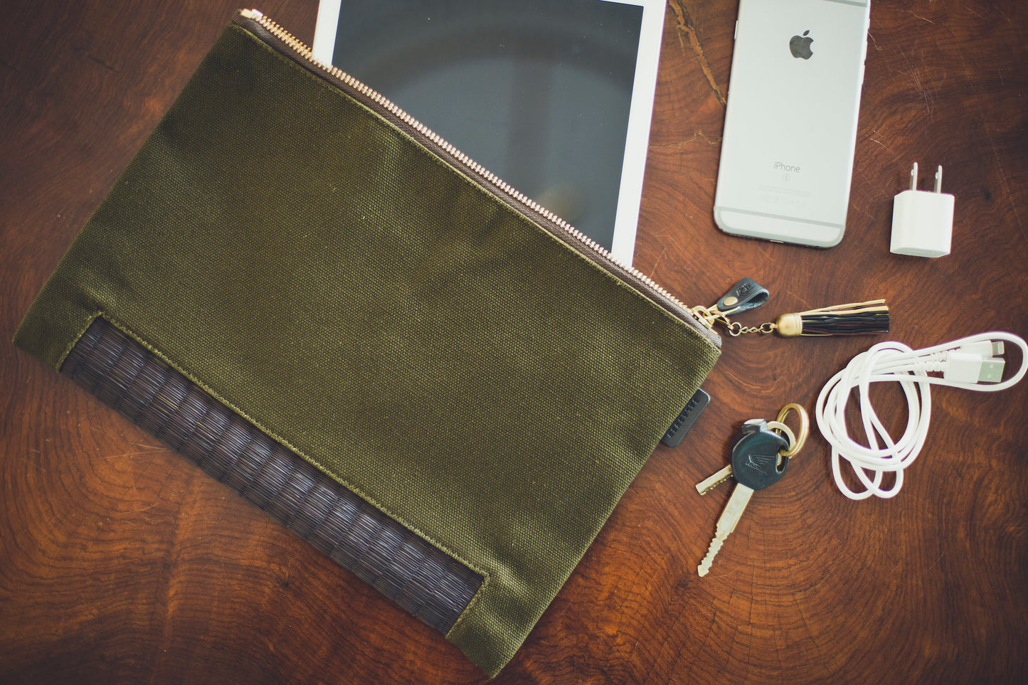 Pochette à main Flat