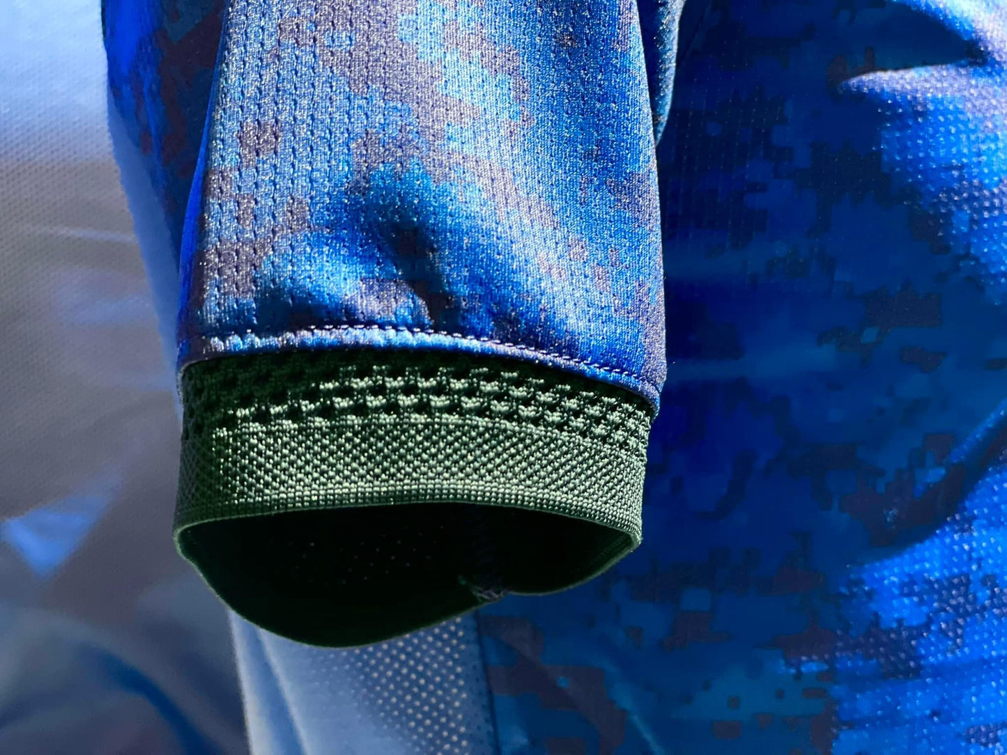 Maillot Officiel du Cambodge, saison 2022-2023 Bleu (Domicile) Modèle PLAYER