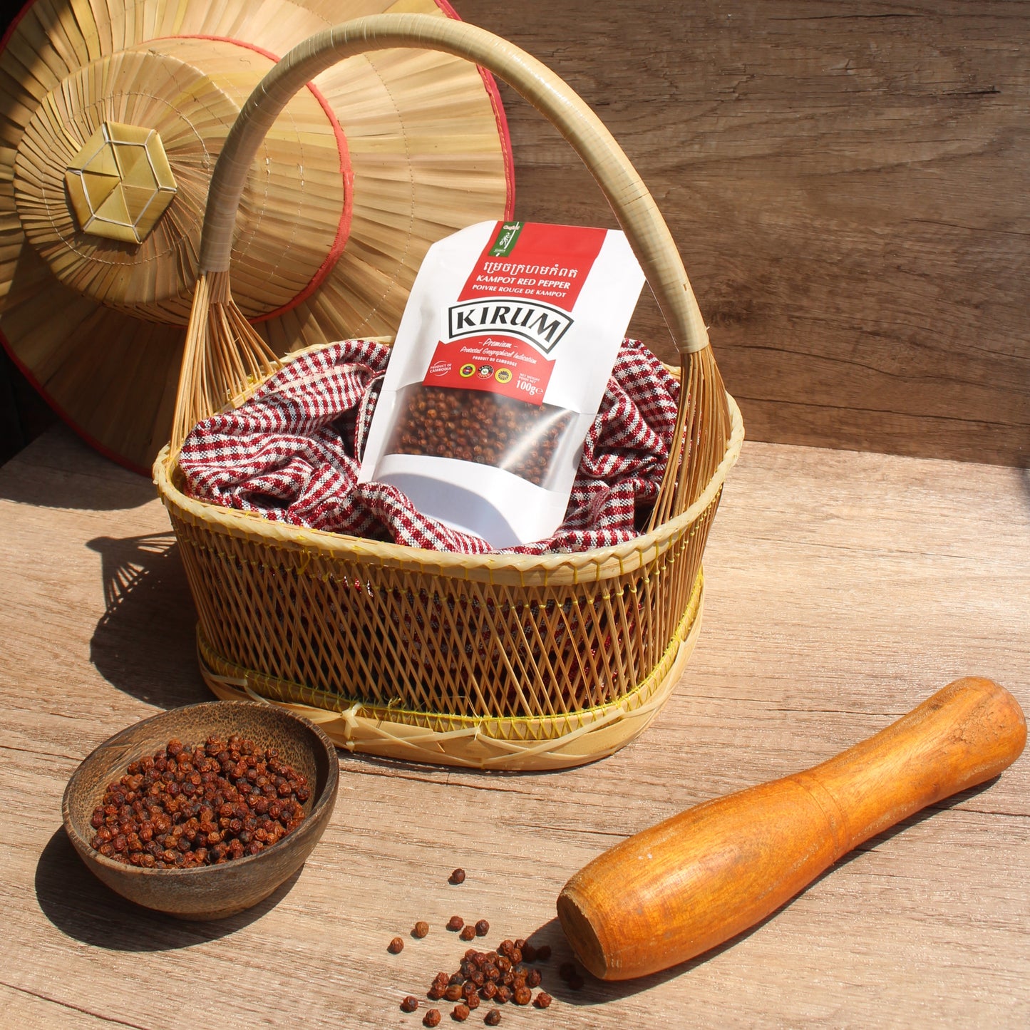 Kirum - Poivre de Kampot rouge 100g
