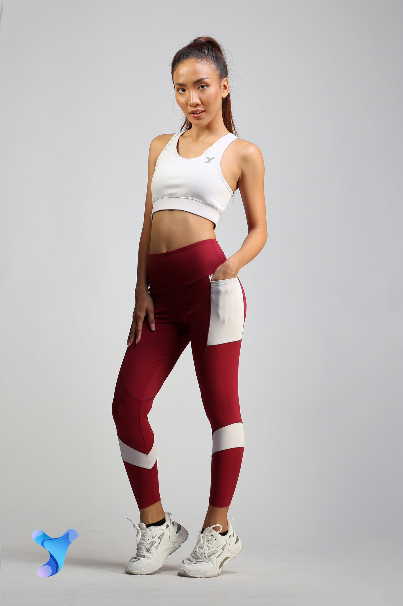 Legging Namaste taille haute avec poches