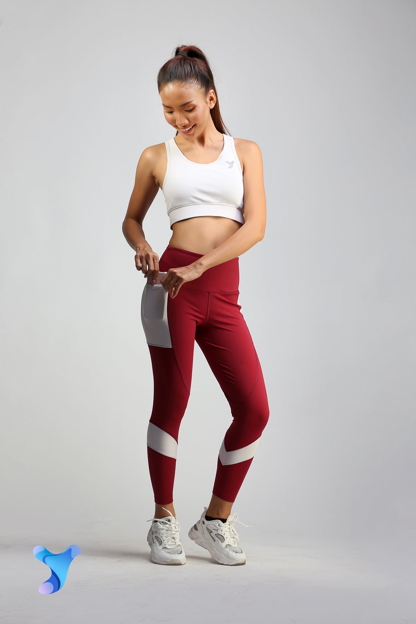 Legging Namaste taille haute avec poches