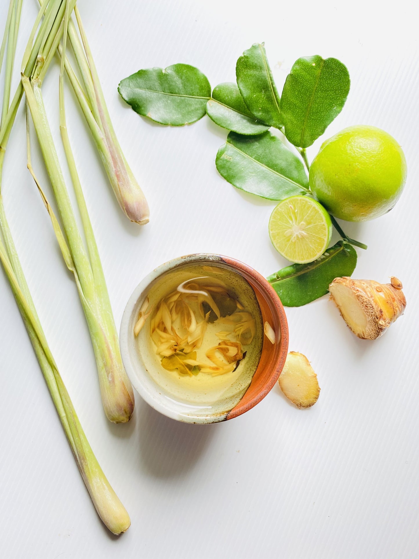 the infusion anti stress citronnelle citron galanga