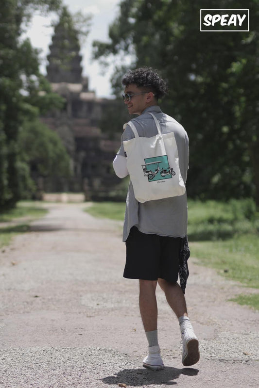Tote Bag Rermork (Collection Véhicules Khmer)