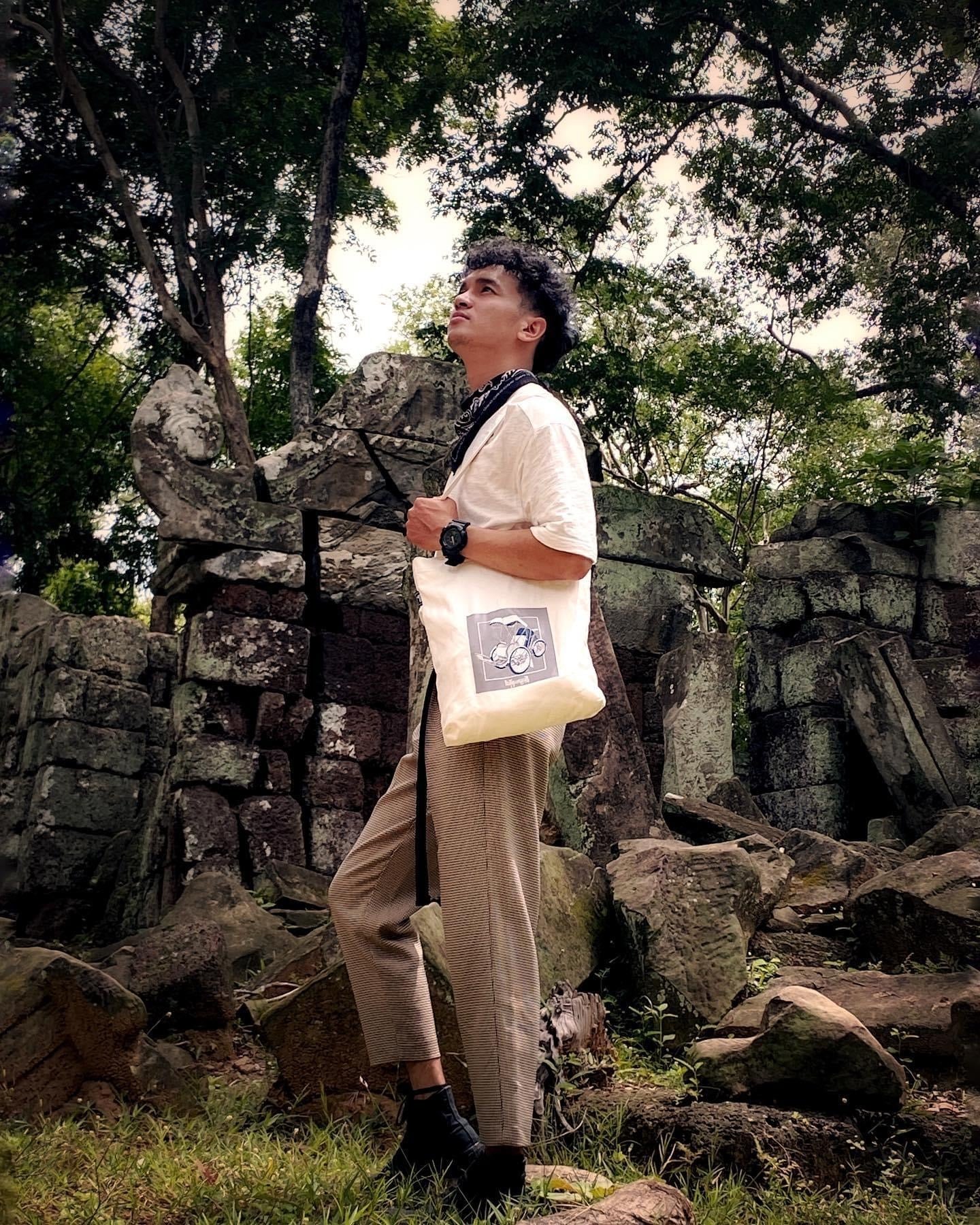 Tote Bag Cyclo Personnalisable