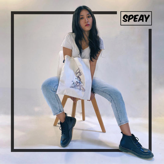 Tote Bag Moni Mekhala (Collection Danse Traditionnelle Khmère)