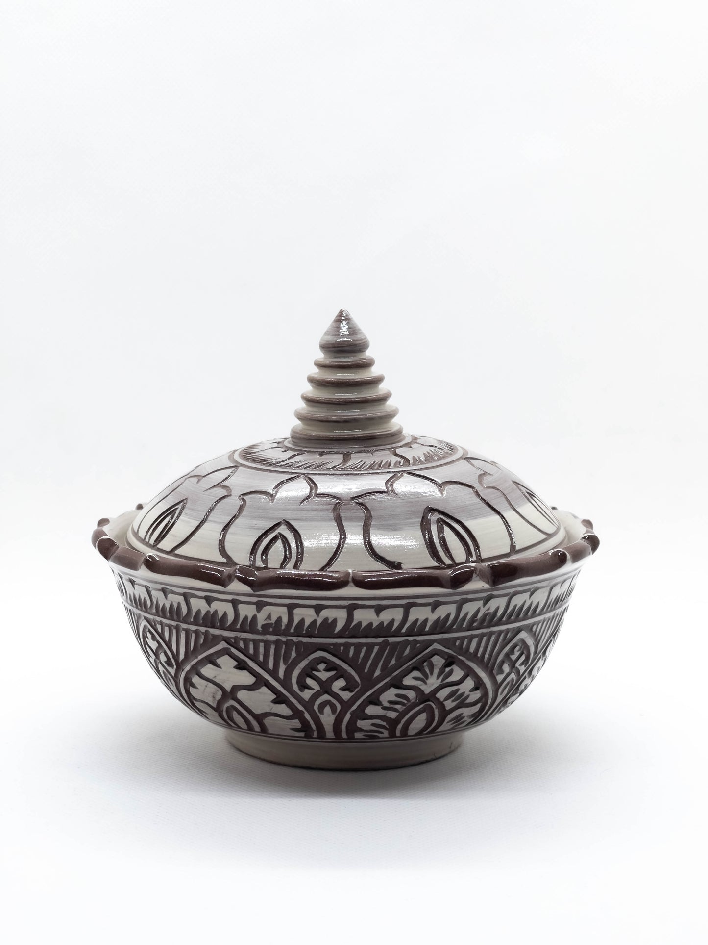 Boîte en céramique - Kolö Peach Boran - Dhama Collection