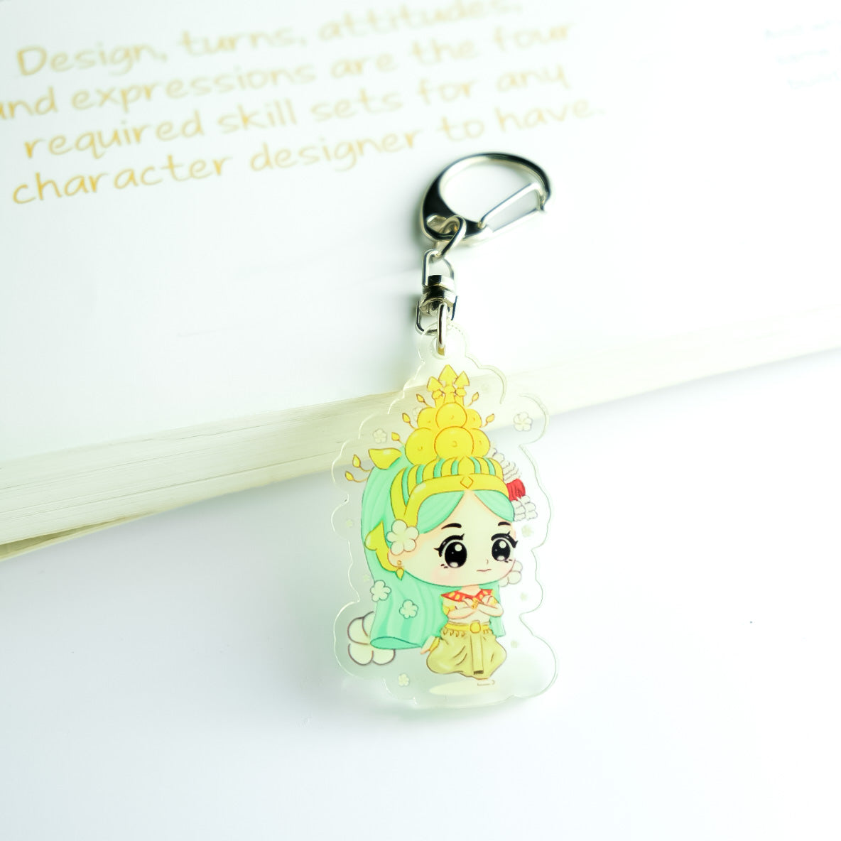 Porte-clef Acrylique Apsara par Little Apsara