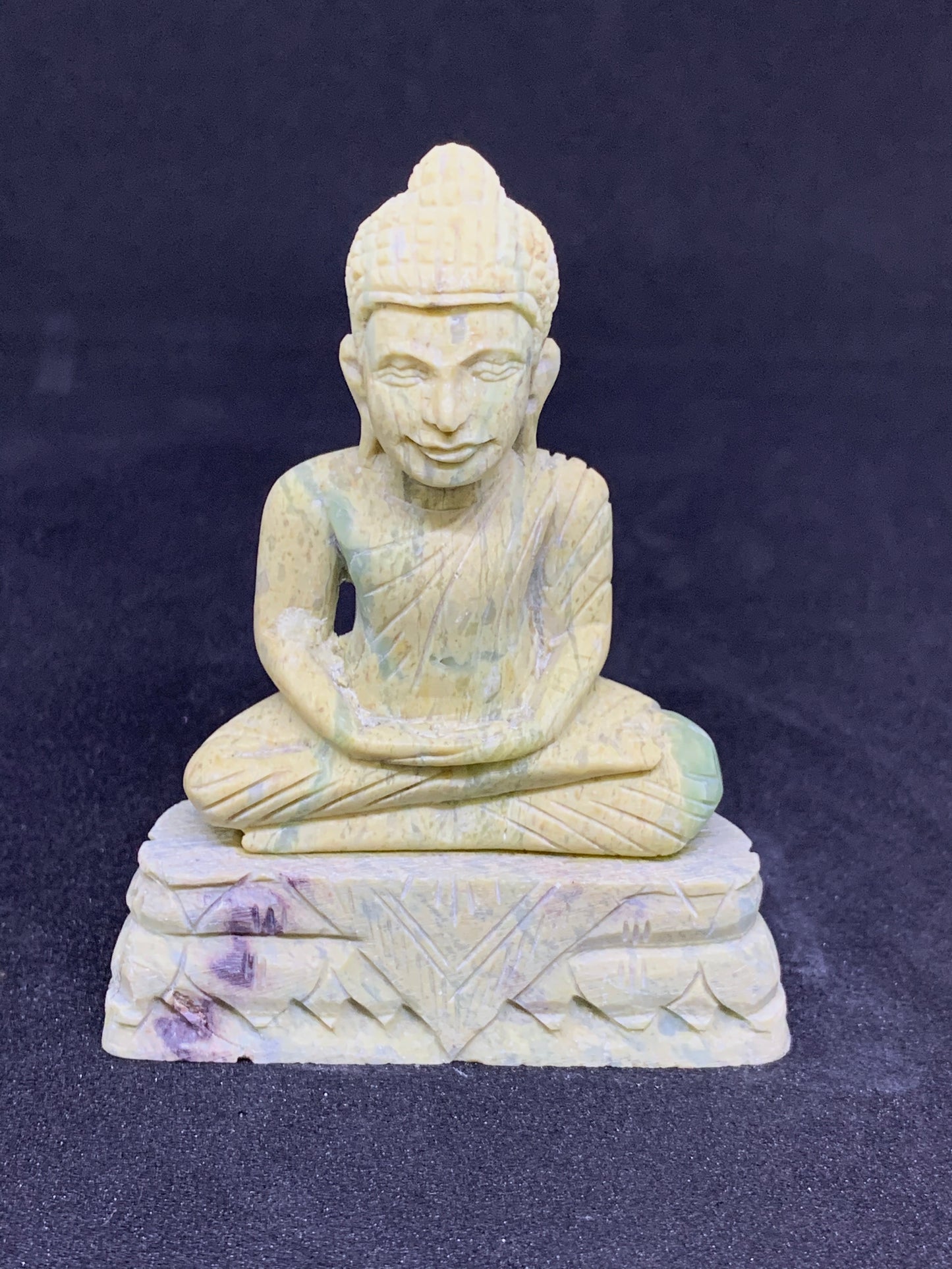 Statue Bouddha en pierre (petit modèle)