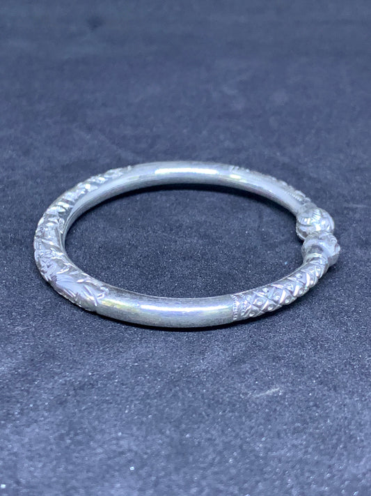 Bracelet Boran Khmer Argent