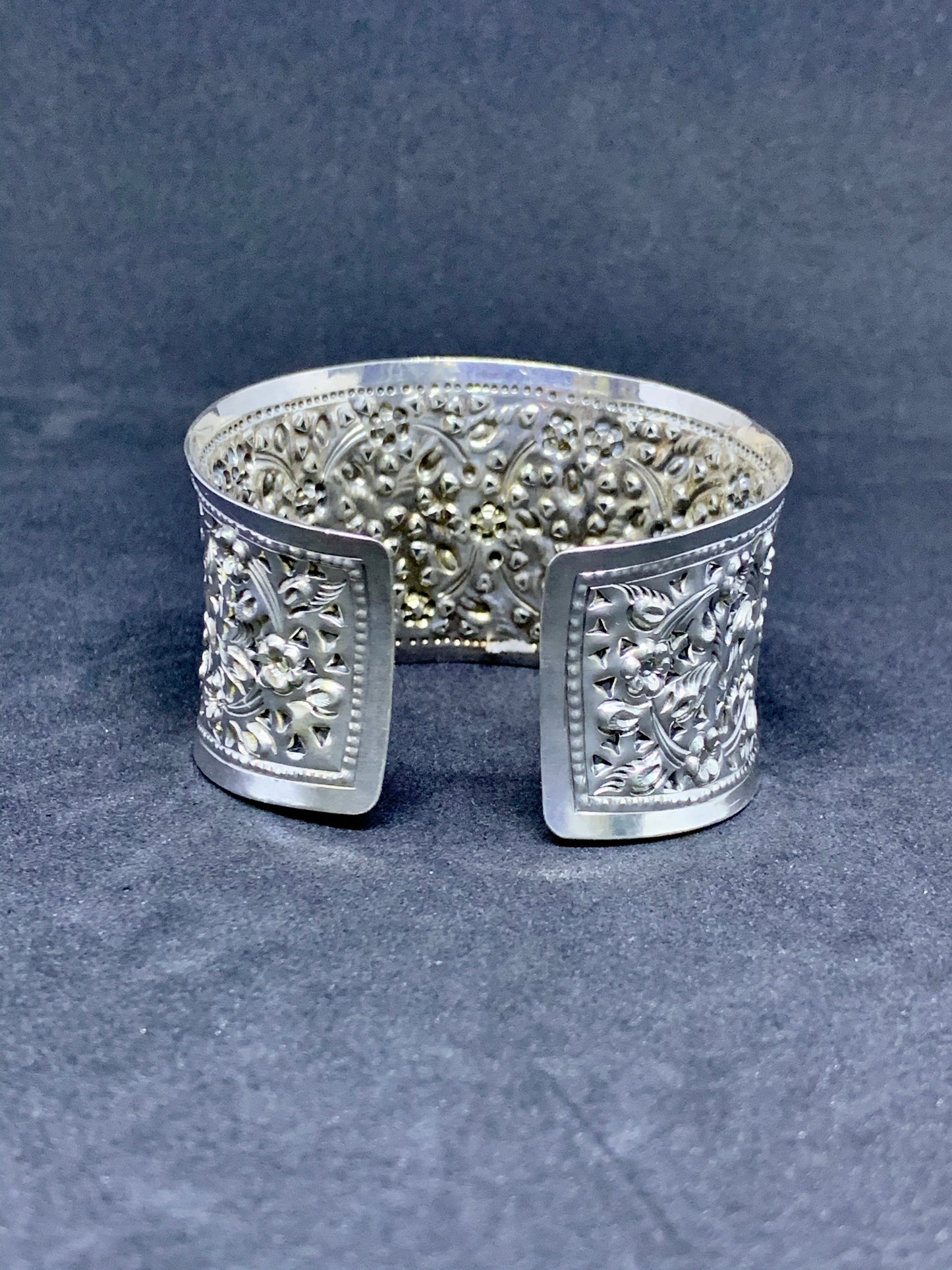Manchette Khmer Boran Argent 925