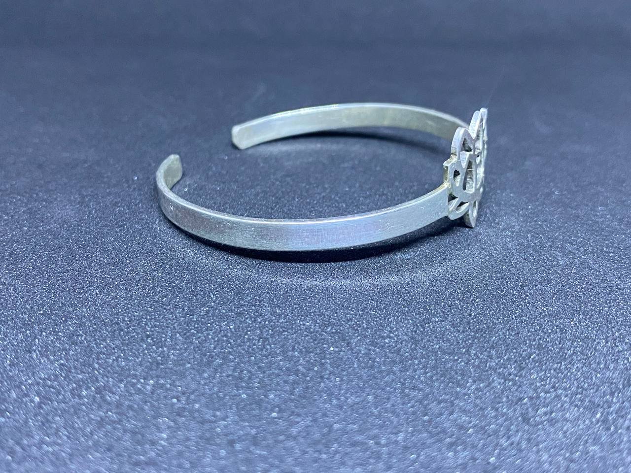 Bracelet Khmer Boran Lotus en argent