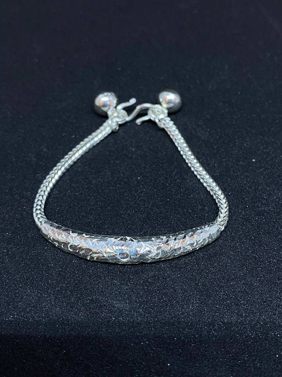 Bracelet Khmer Boran Tressé en argent