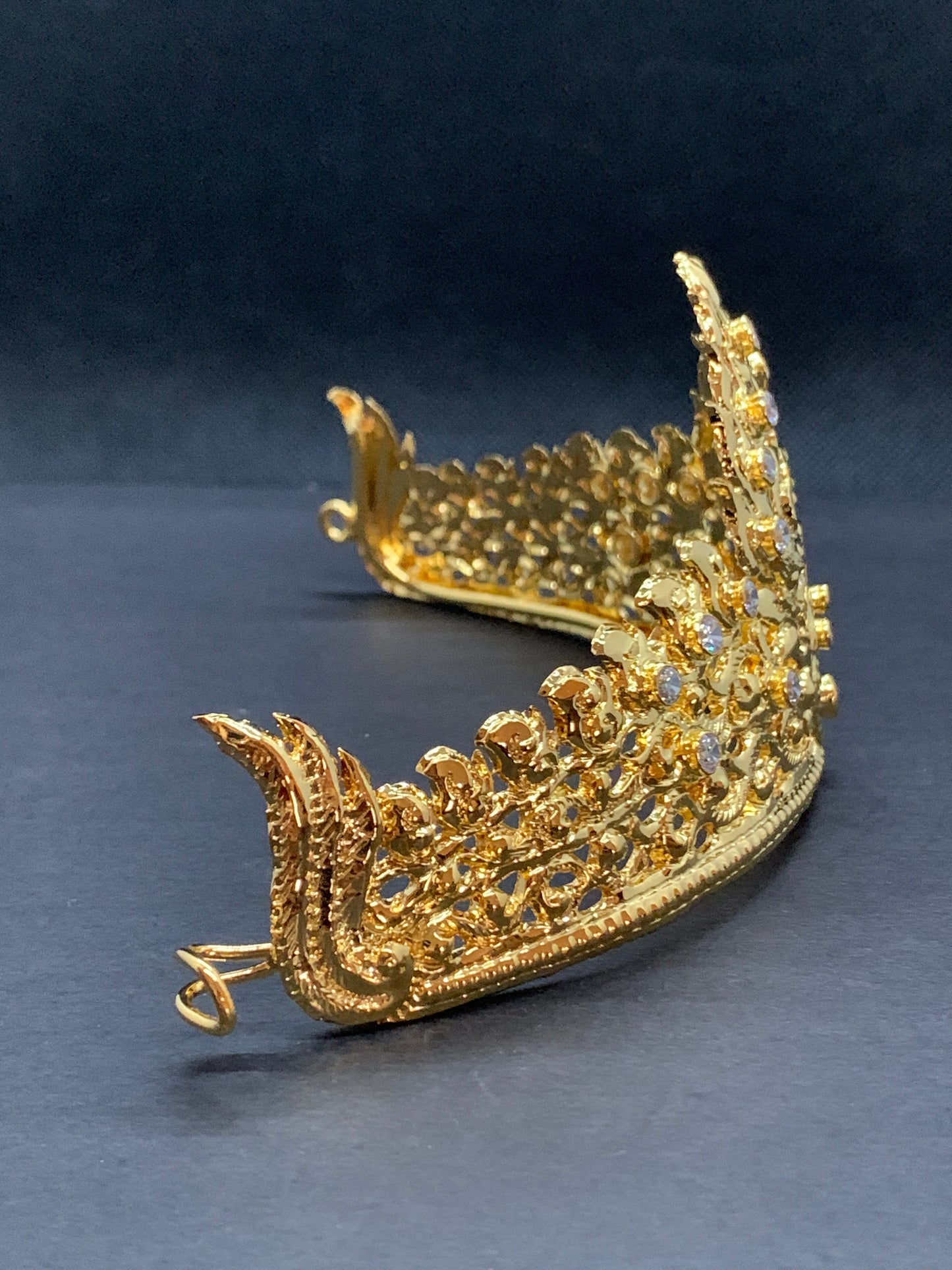 Petite Couronne pour tenue traditionnelle Khmère, Thaï ou Lao