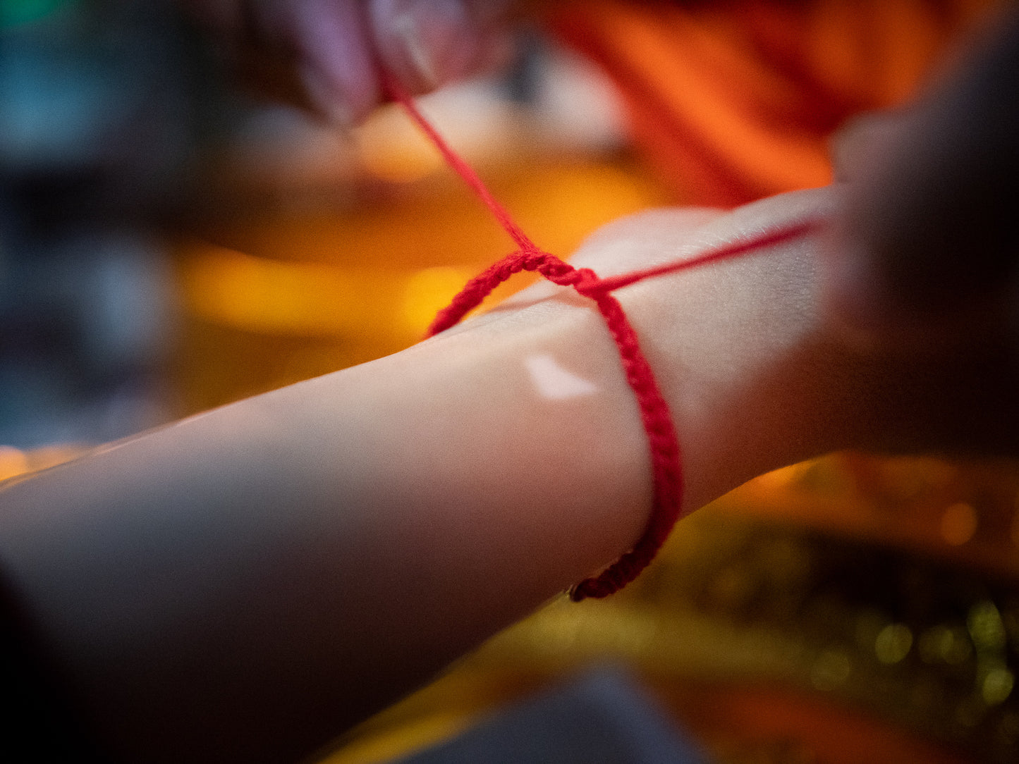 Bracelet Bouddhiste Yoan Porte-Bonheur Rouge