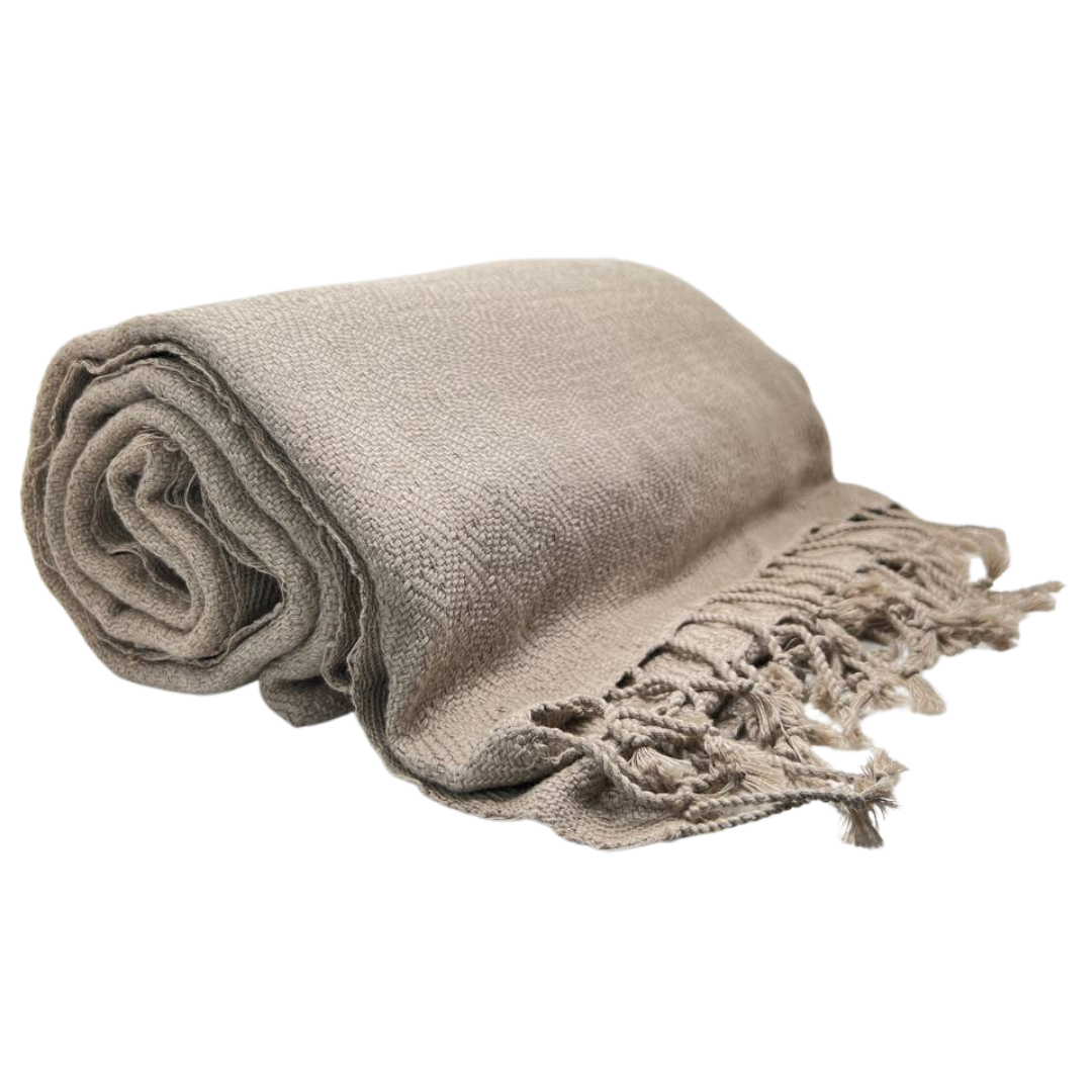 Plaid du Cambodge en coton tissé et fait main par Artisans du Mékong