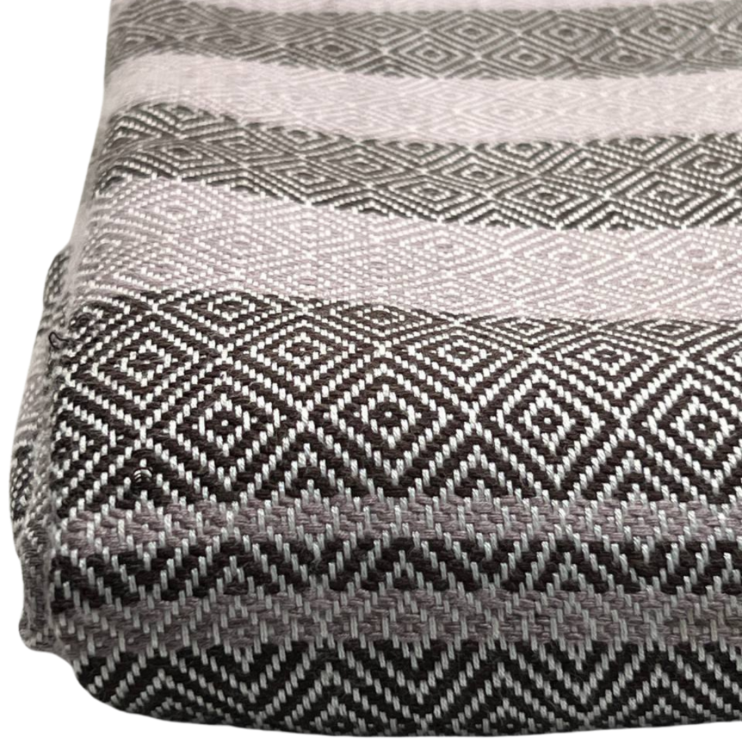 Plaid du Cambodge en coton tissé et fait main par Artisans du Mékong