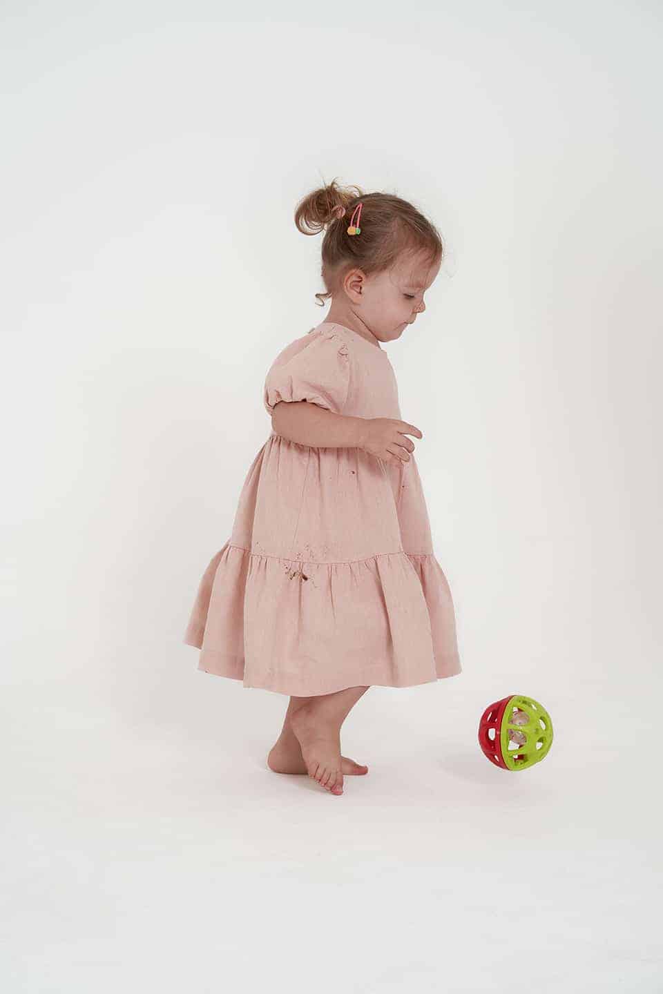 Robe à volants Elle enfant (2-5 ans)