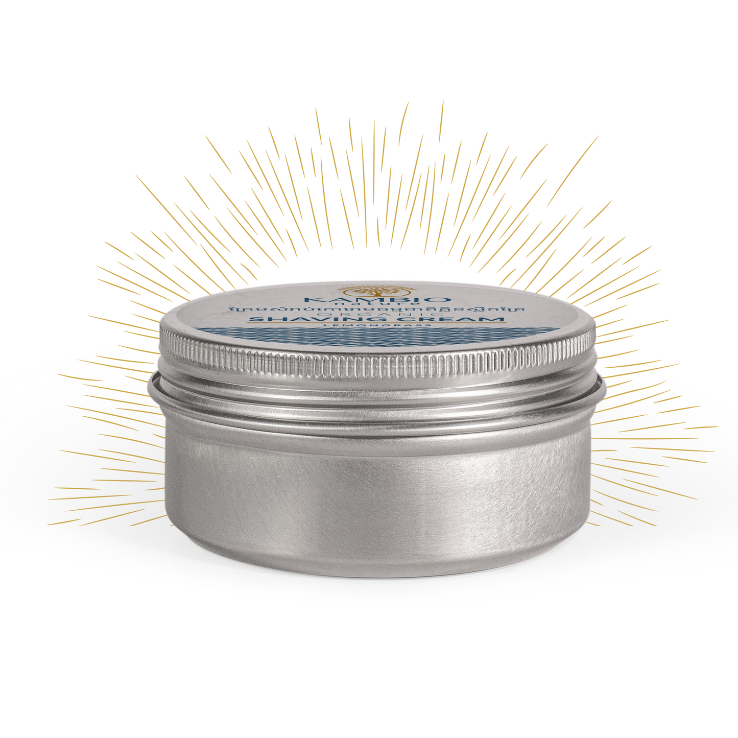 Crème de rasage naturelle à la citronnelle par Kambio