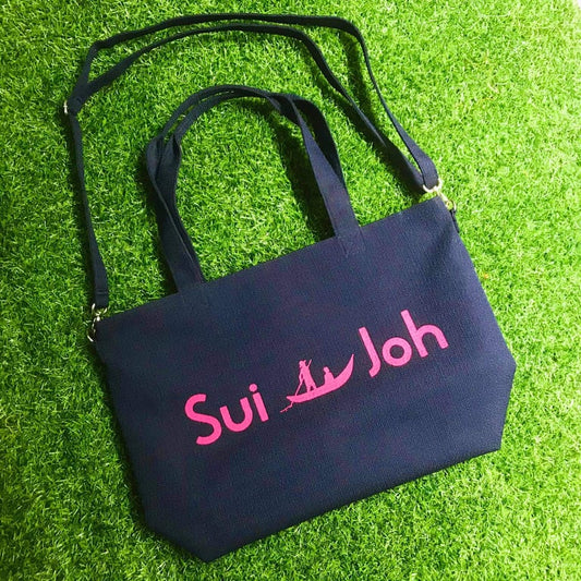 Sac Signature Bleu Marine avec Sangles