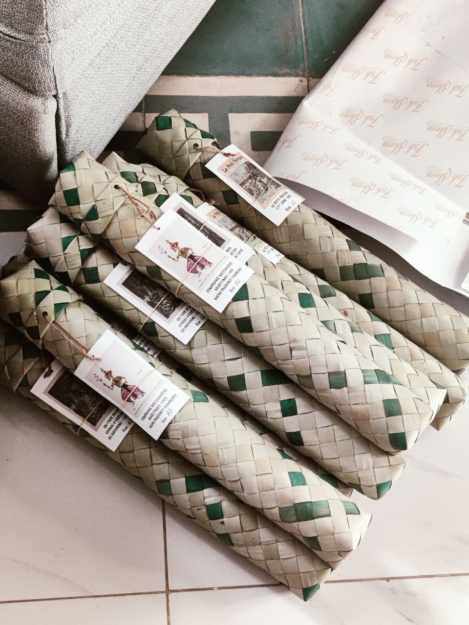 Illustration d'archives du Cambodge - Danseurs cambodgiens Format A3 par Alaya Créations