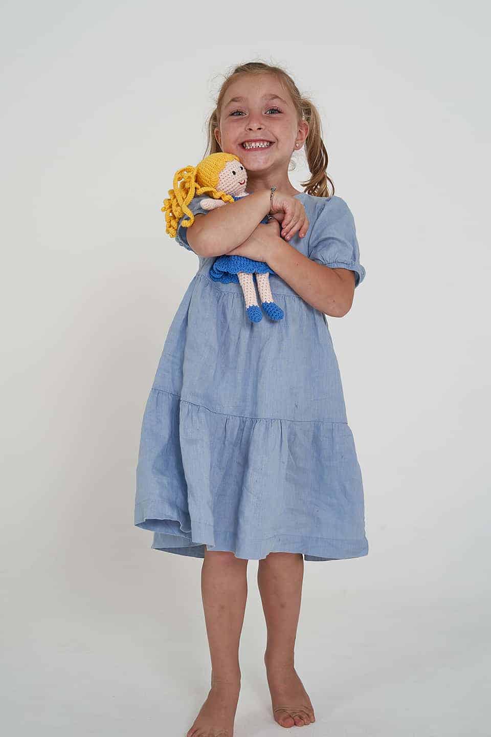 Robe à volants Elle enfant (2-5 ans)